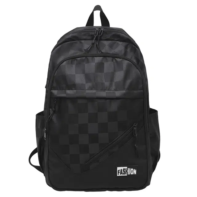 尊梵 多功能电脑包时尚潮流多口袋 双肩包背包 男款 黑色