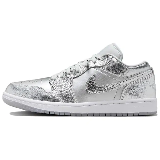 Jordan Air Jordan 1 Low Retro Silver White
