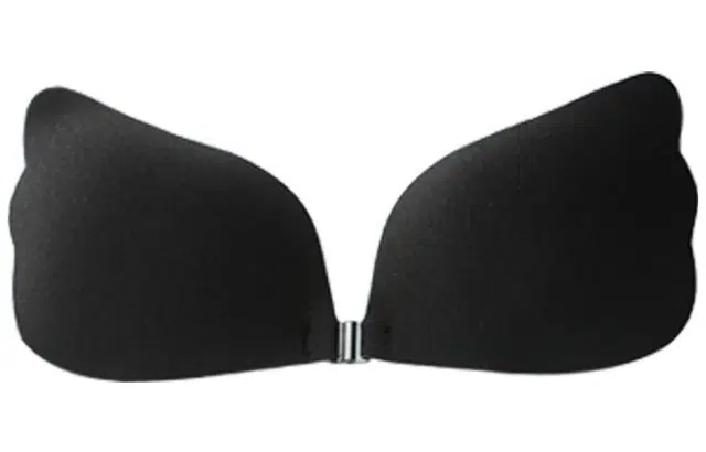 浪莎 纯色透气聚拢防汗乳贴 黑色
