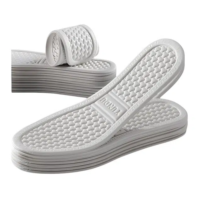 足印部落 抗菌防臭夏天汗脚专用 鞋垫 男女同款情侣款