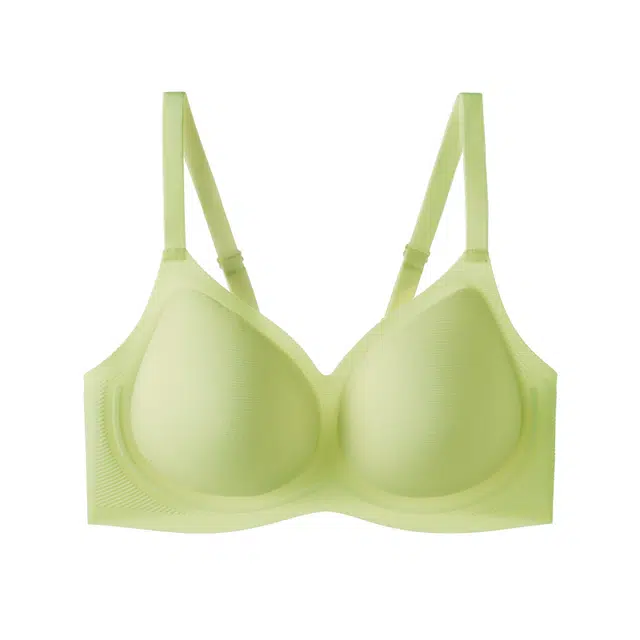 内在密码 大胸显小聚拢薄款无痕透果冻条上托防下垂舒适文胸 女款