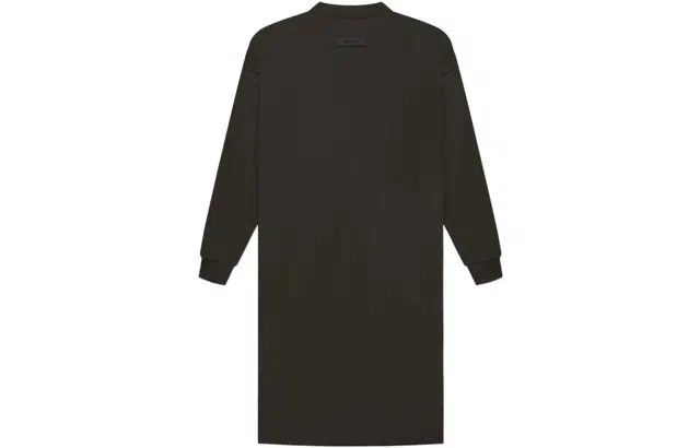 Fear of God Essentials FW22 Womens LS Tee Dress off black