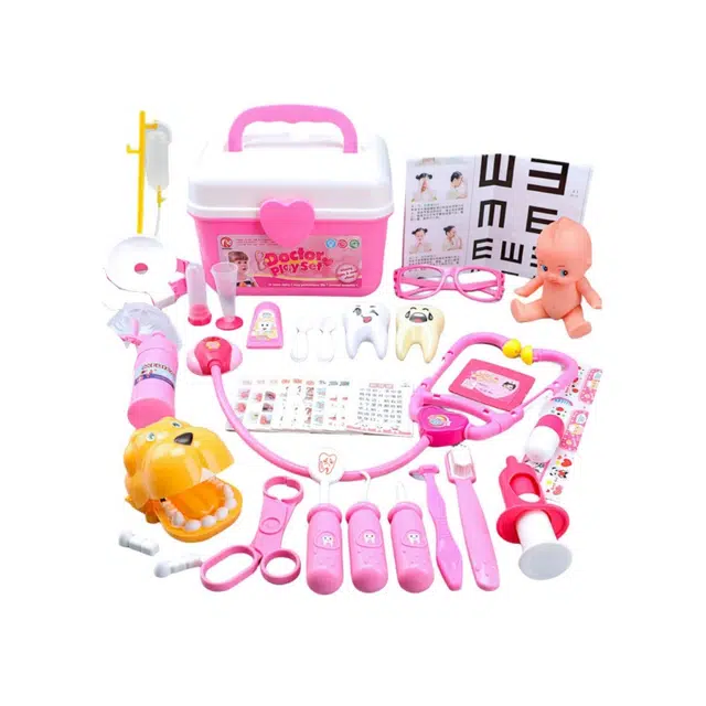 万童乐 过家家扮演小医生的套装 护士打针医疗工具箱 早教益智玩具