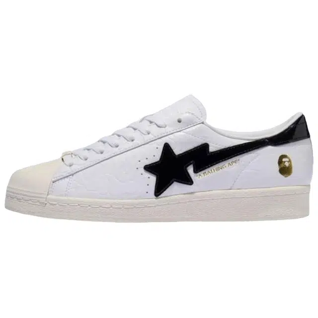 BAPE x Adidas Originals Superstar "White"