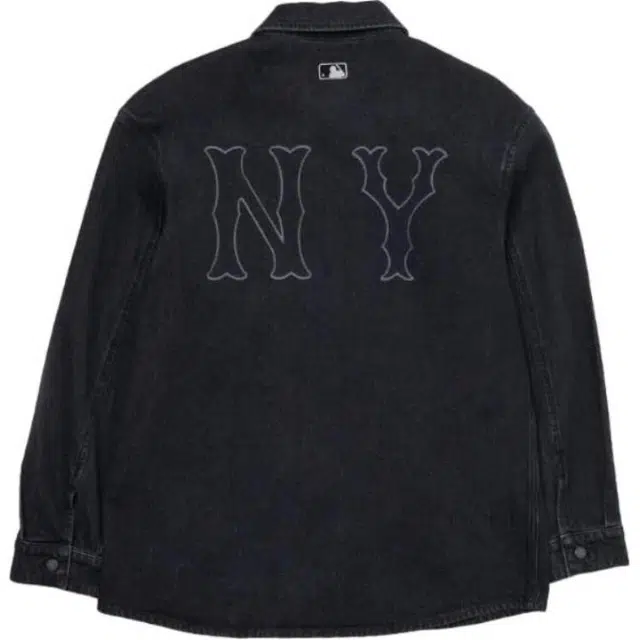 MLB Coopers Mega Logo Denim Shirt