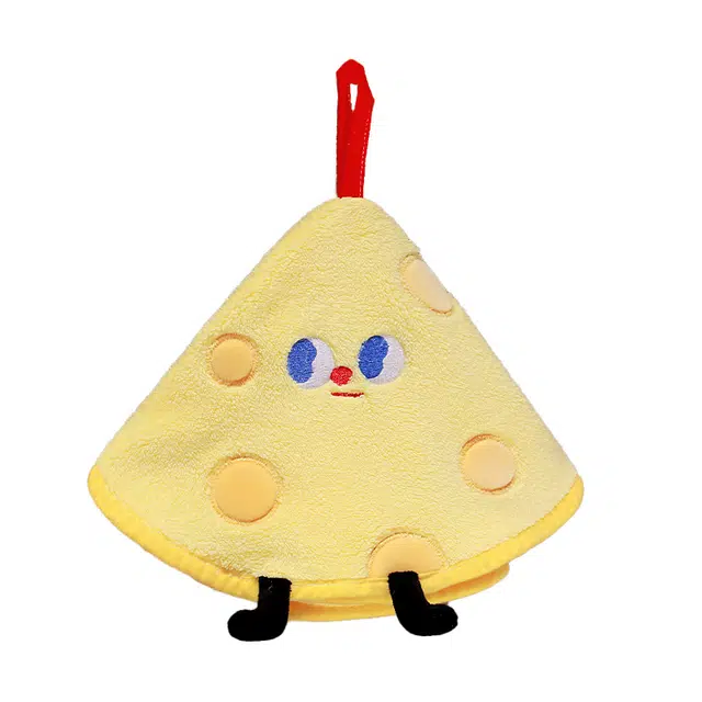 绒绒熊 美好小物擦手巾 厨房浴室加厚吸水毛巾 可爱抹布 玩偶周边