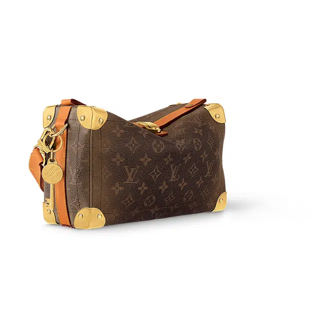 LOUIS VUITTON Trunk East West Monogram Dust