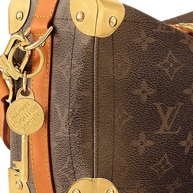 LOUIS VUITTON Trunk East West Monogram Dust
