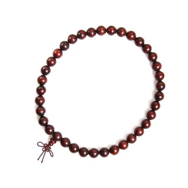 彗时 财富小圆满盘串佛珠文玩单双圈 新中式国风好运招财纳福幸运轻奢设计 送礼盒物男朋友 木作 手串 男女同款情侣款 紫檀