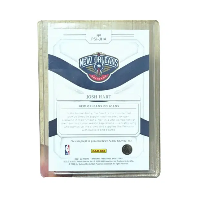 PANINI 2021-22National Treasures Josh Hart 0125