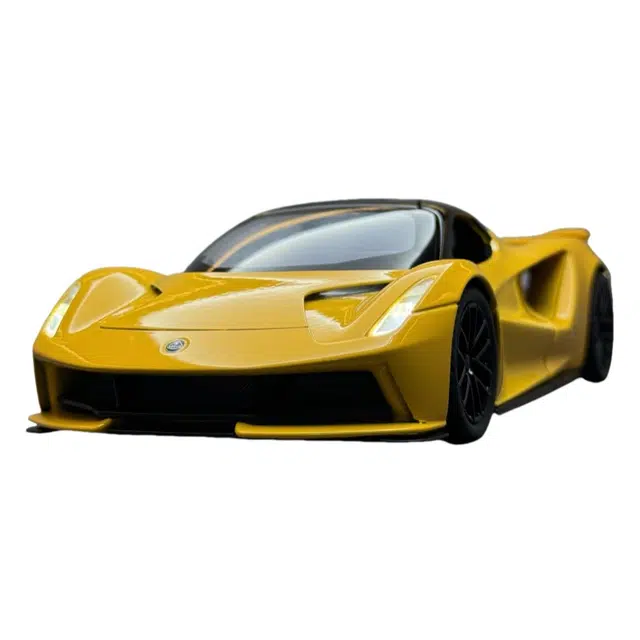 晨海蓝迪 路特斯 带声光回力跑车 成品模型
