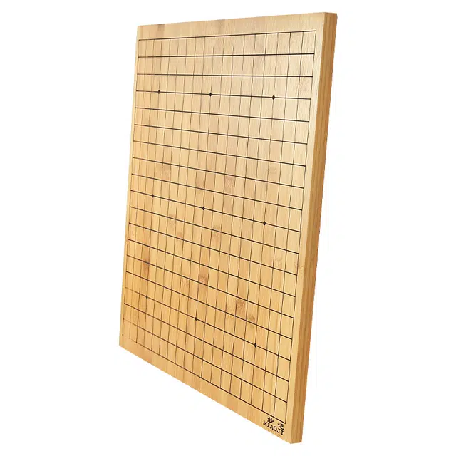 妙记 围棋五子棋象棋三合一实木楠竹棋盘 桌游