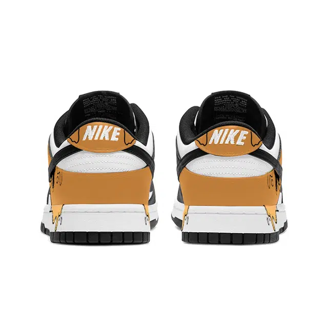 Nike Dunk Retro Black White Yellow