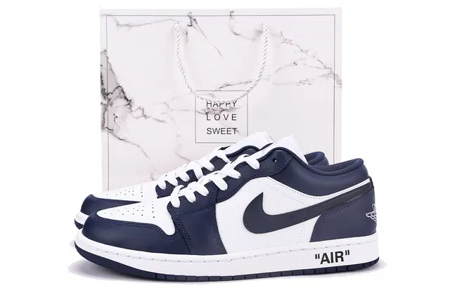 Jordan Air Jordan 1 Low GS White Blue