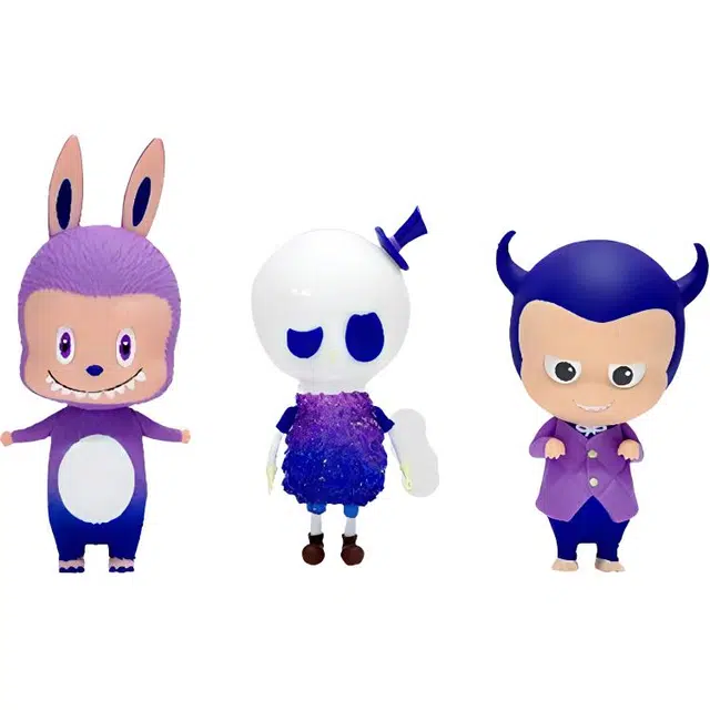 POP MART LABUBU+TYCOCO+YAYA