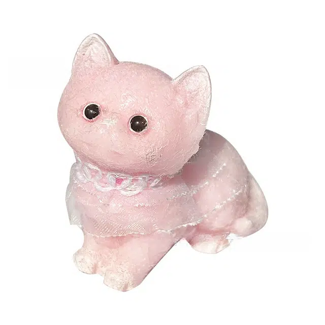 雄俊 超萌猫咪捏捏乐 手工制品可爱动物小猫 慢回弹解压治愈超软水感 玩具