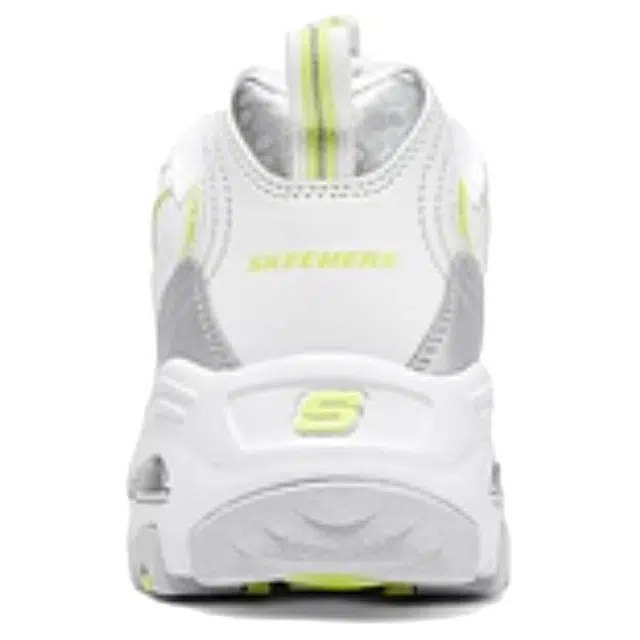 Skechers D'Lites White Silver