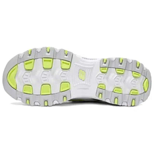 Skechers D'Lites White Silver
