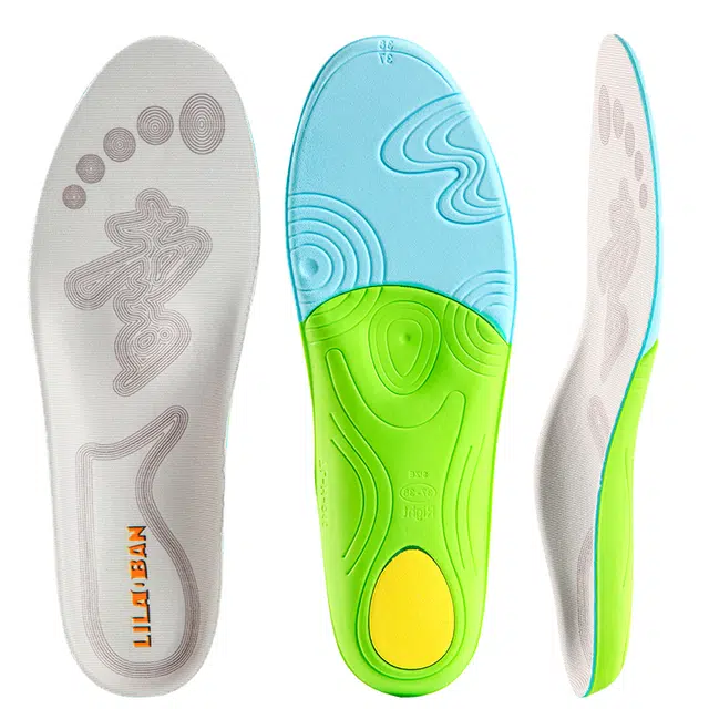 足印部落 足弓支撑专业运动减震回弹夏天抗菌防臭 鞋垫 男女同款情侣款