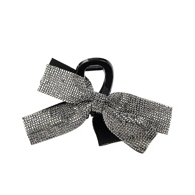 左欧 蝴蝶结后脑勺高级感 亚克力 发夹 女款