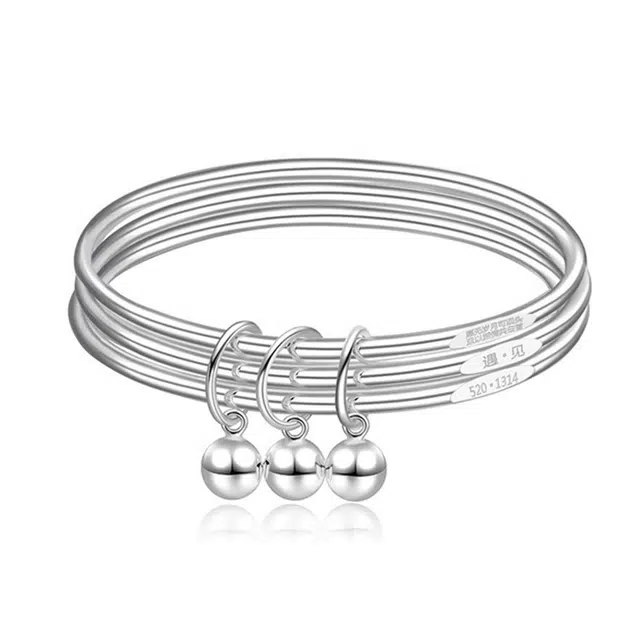 谧月珠宝 新中式国风三生三世系列  浪漫轻奢显年轻高级小众 日常通勤时尚 合金 手镯 男女同款情侣款