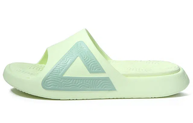 匹克 态极拖鞋 经典潮流 百搭居家出街 缓震软弹防水防滑耐磨 运动拖鞋 女款 水晶绿