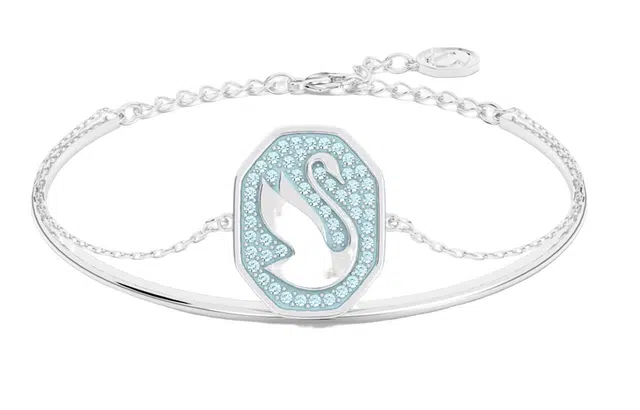 Swarovski Swan Bracelet Silver