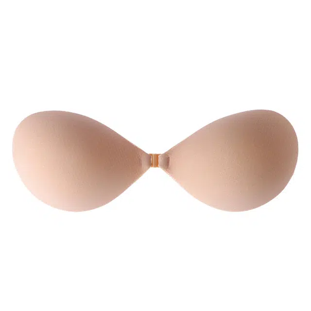 欧迪芬 纯色无痕防水防滑聚拢无肩带透气防凸点乳贴 女款