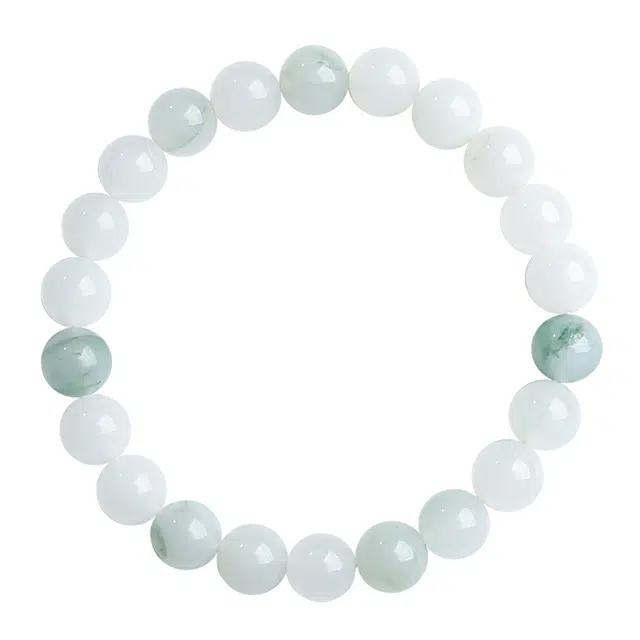 印象眸 转运珠 新中式古风清新 天山翠 手串 男女同款情侣款 礼盒装