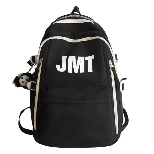 尊梵 双肩包休闲拉链字母背包尼龙时尚百搭 男女同款情侣款 多色