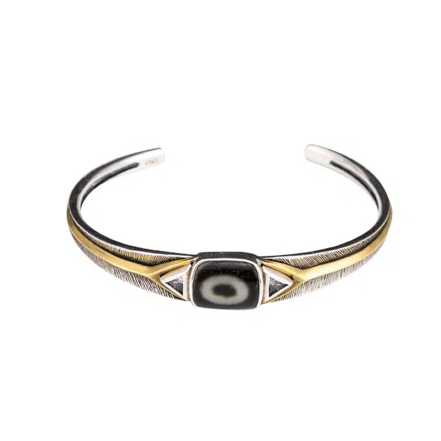 玉临门 国风招财转运精工镶嵌天珠复古 玛瑙 手镯 男女同款情侣款