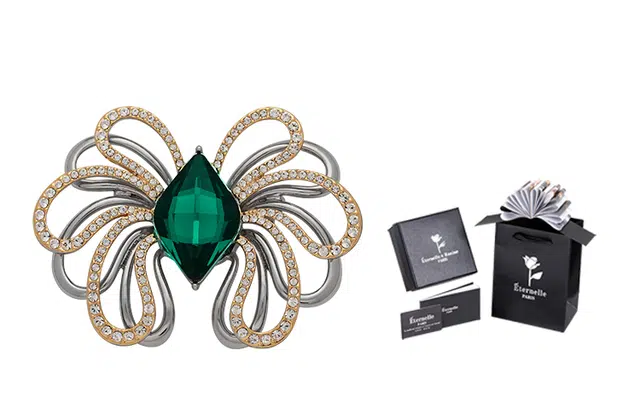 法国永恒原创蝴蝶结胸针高档时髦秋冬女配饰领针气质胸花