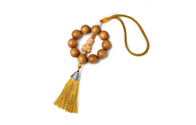 三檀小舍 国潮新中式 宝宝佛佛珠文玩念珠 文玩盘玩车挂 木作 手把件 男女同款情侣款 金丝檀木