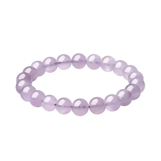 周大生 瑞彩集 素玉手饰 人间紫鸢紫色首饰 水晶 手串 女款