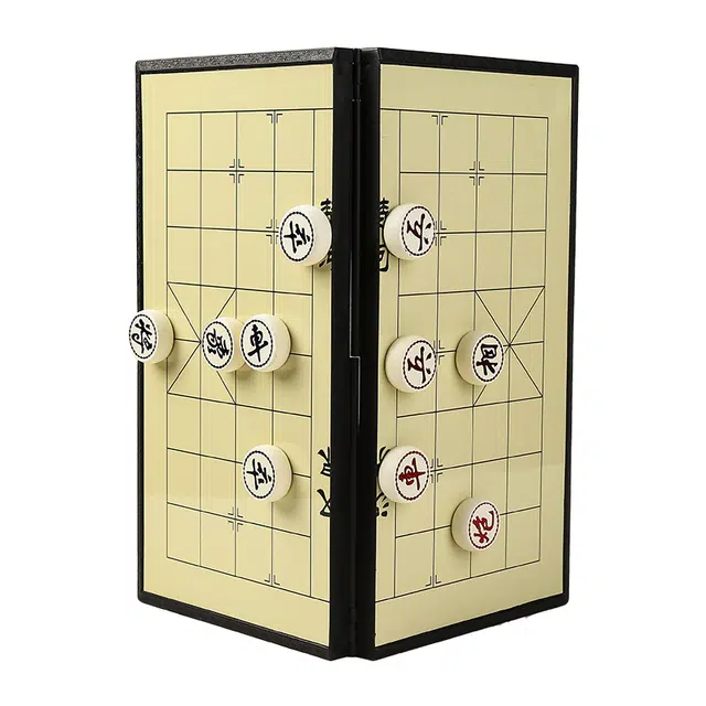 妙记 磁石中国象棋磁性折叠棋盘 娱乐 带收纳包 桌游