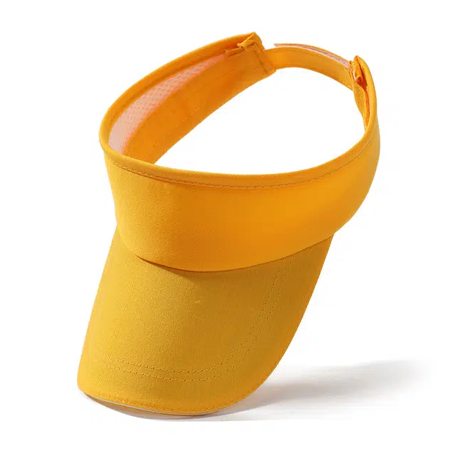 俞兆林 小黄帽空顶帽子出行运动安全遮阳帽子透气可扎马尾 轻薄款 鸭舌帽 男女同款情侣款