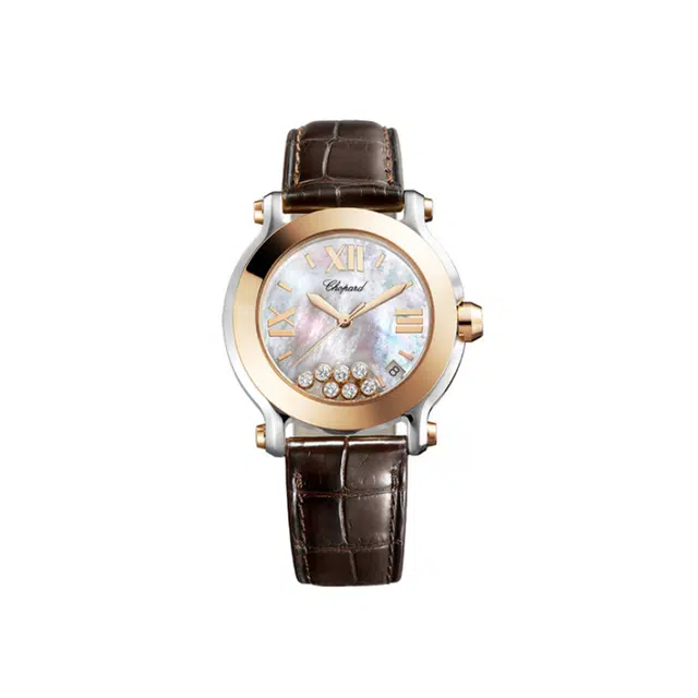 CHOPARDHAPPY DIAMONDS 30 36mm 18K