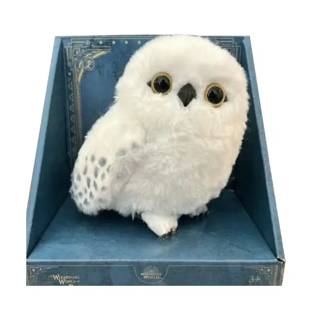 环球影城 猫头鹰海德薇 可互动 玩偶 毛绒公仔