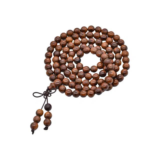 天纵 新中式国潮转运高端轻奢文玩佛珠 黄花梨 手串 男女同款情侣款