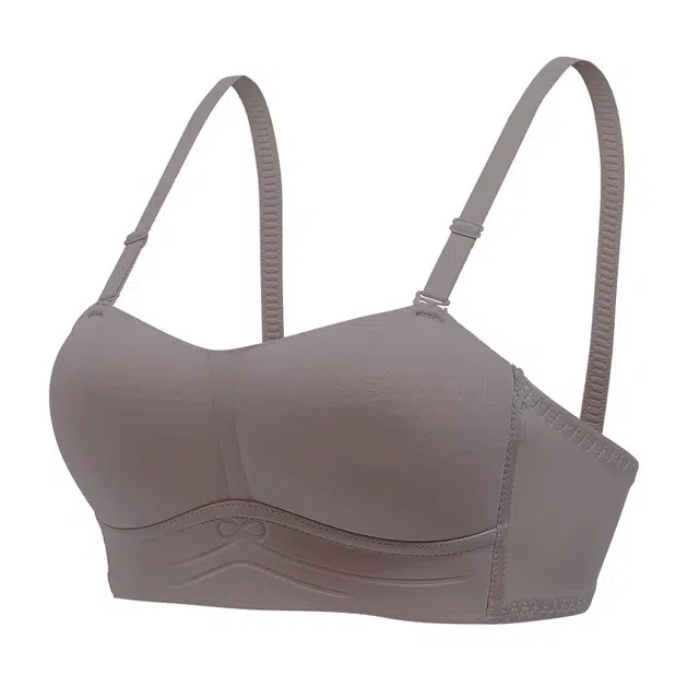 芬腾 小胸聚拢收副乳防滑透气无钢圈抹胸隐形文胸 女款