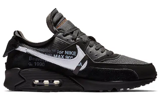 OFF-WHITE x Nike Air Max 90 Black THE TEN