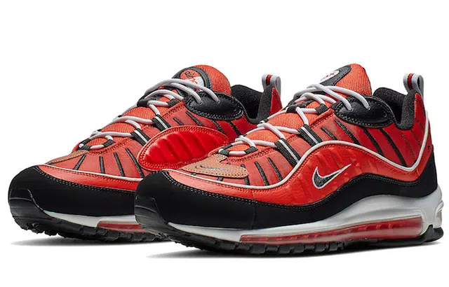 Nike Air Max 98 "Habanero Red Black"