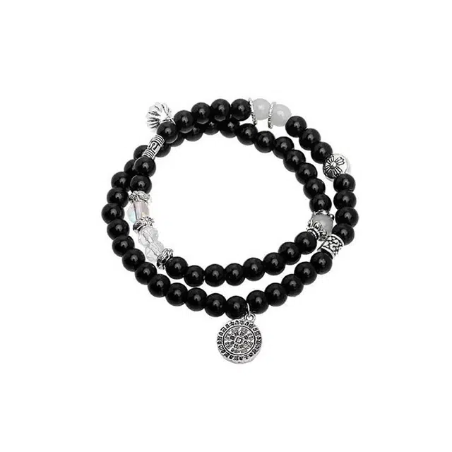 大唐国鼎 山鬼花钱 新中式国风小众设计 复古气质儒雅气质典雅 日常通勤 琉璃 手串 女款