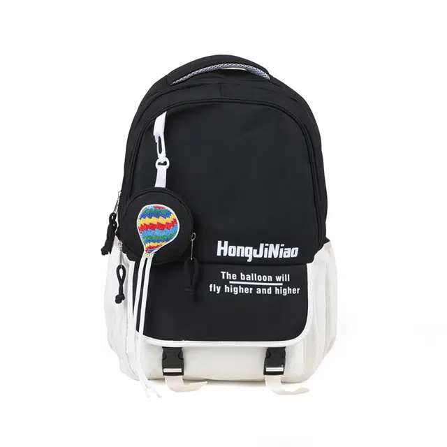 行途 初高中小学生女孩超轻防泼水日系旅行 双肩包 尼龙 女款 多色