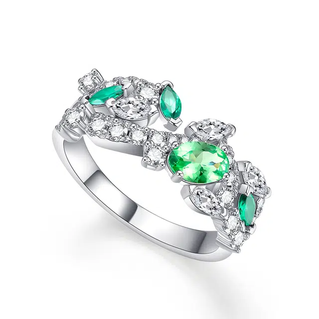 牧野 原创设计时尚藤蔓 戒指 女款