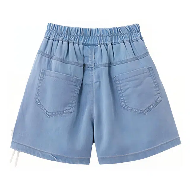 玛米玛卡 百搭洋气可爱短裤 中童 蓝色