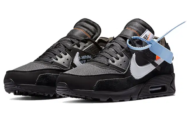 OFF-WHITE x Nike Air Max 90 Black THE TEN