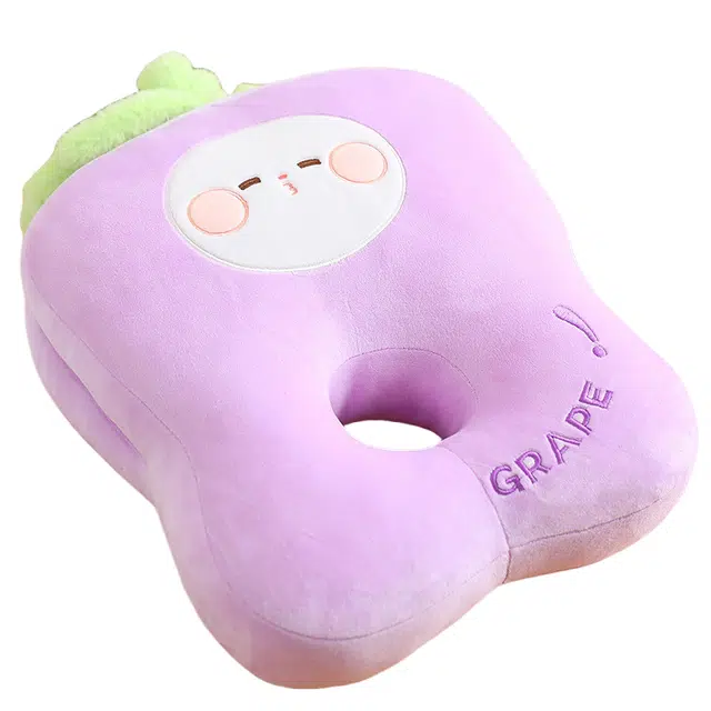 绒绒熊 卡通抱枕 呆萌可爱 玩偶周边