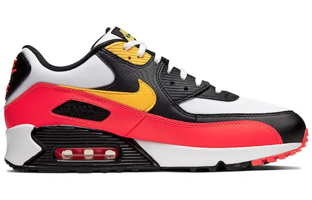 Nike Air Max 90 Essential "Black Yellow Crimson"