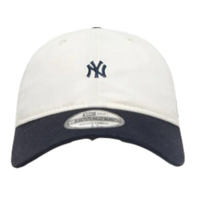 New Era NY Embroidered Cap White/Blue